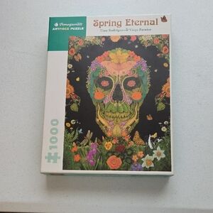 Floral Skull 1000 Piece Puzzle